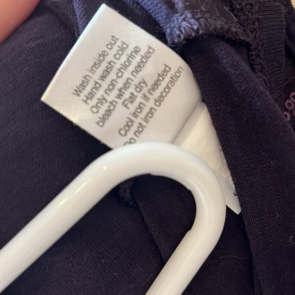 Deep Purple Sequin Tank - Picture 5 of 6